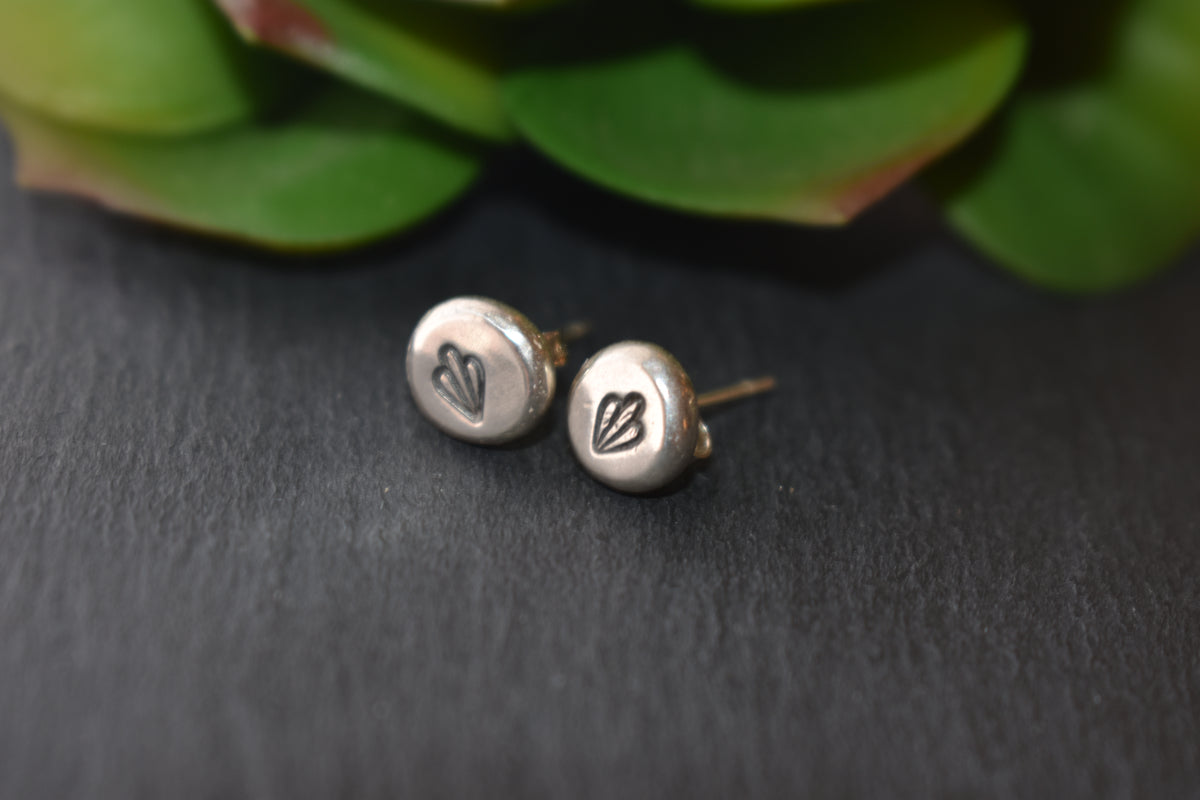 Silver Elements Stud Earrings