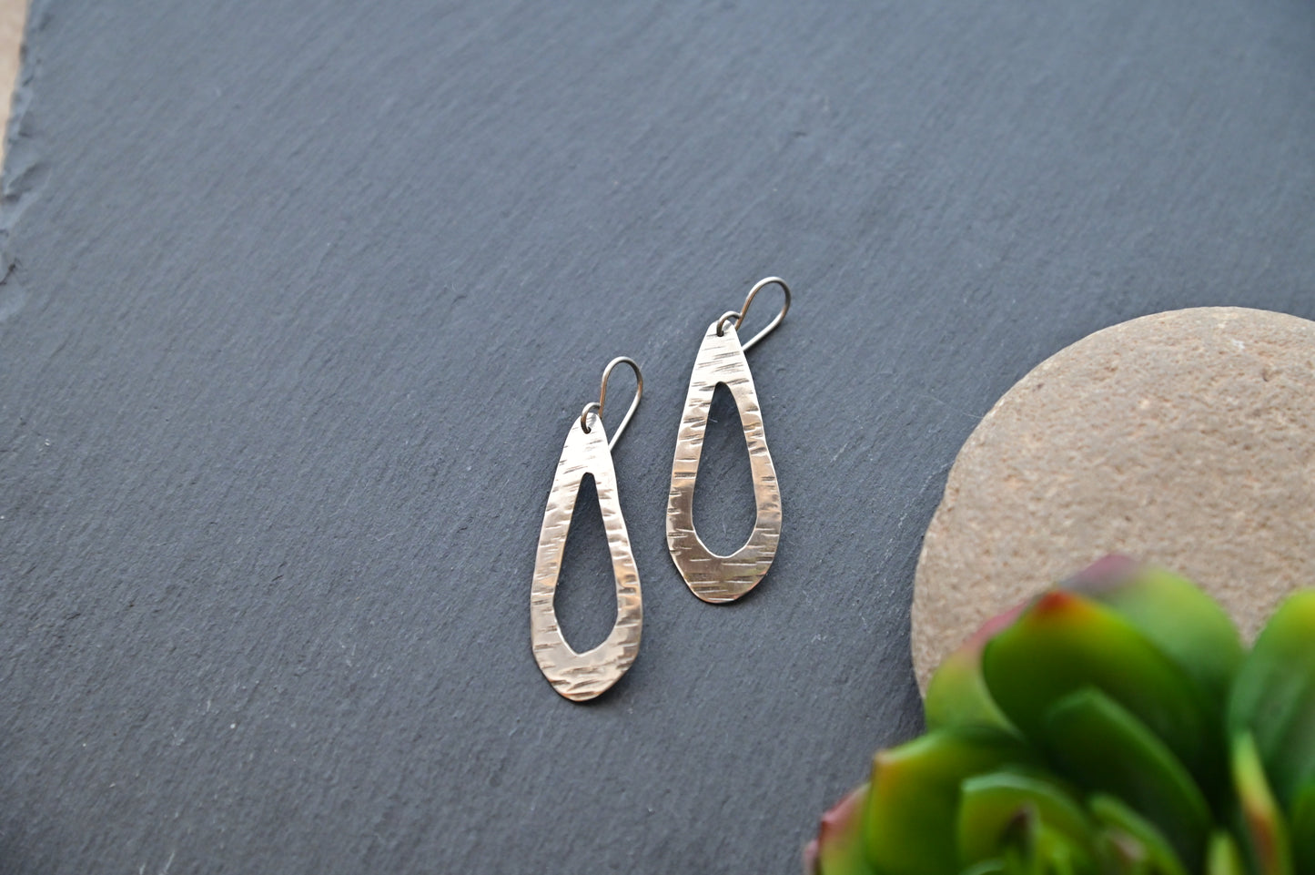 Silver Elements: Teardrop Earrings