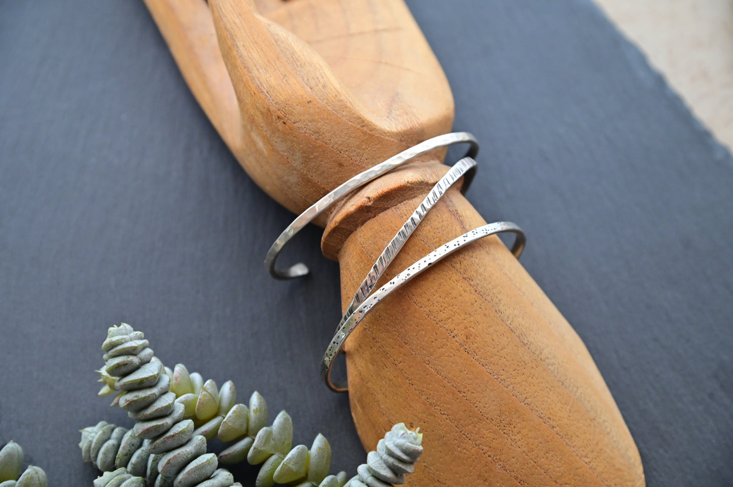 Silver Elements Cuff Bracelets