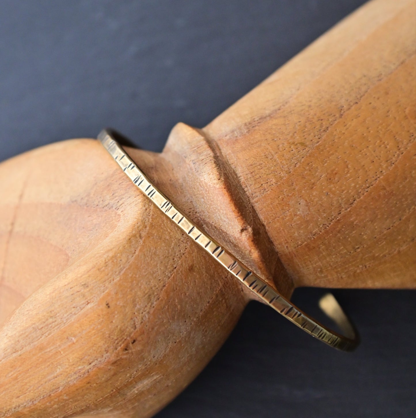 Brass Elements Cuff Bracelet