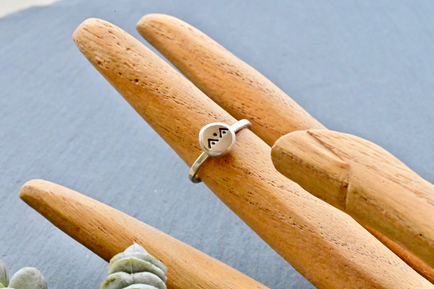Silver Elements: Stamped Rings