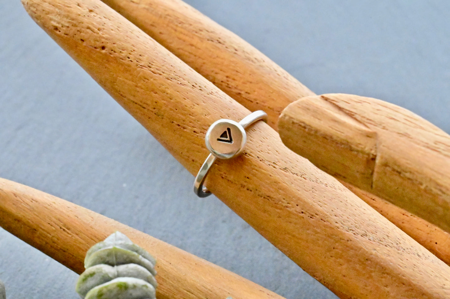 Silver Elements: Stamped Rings