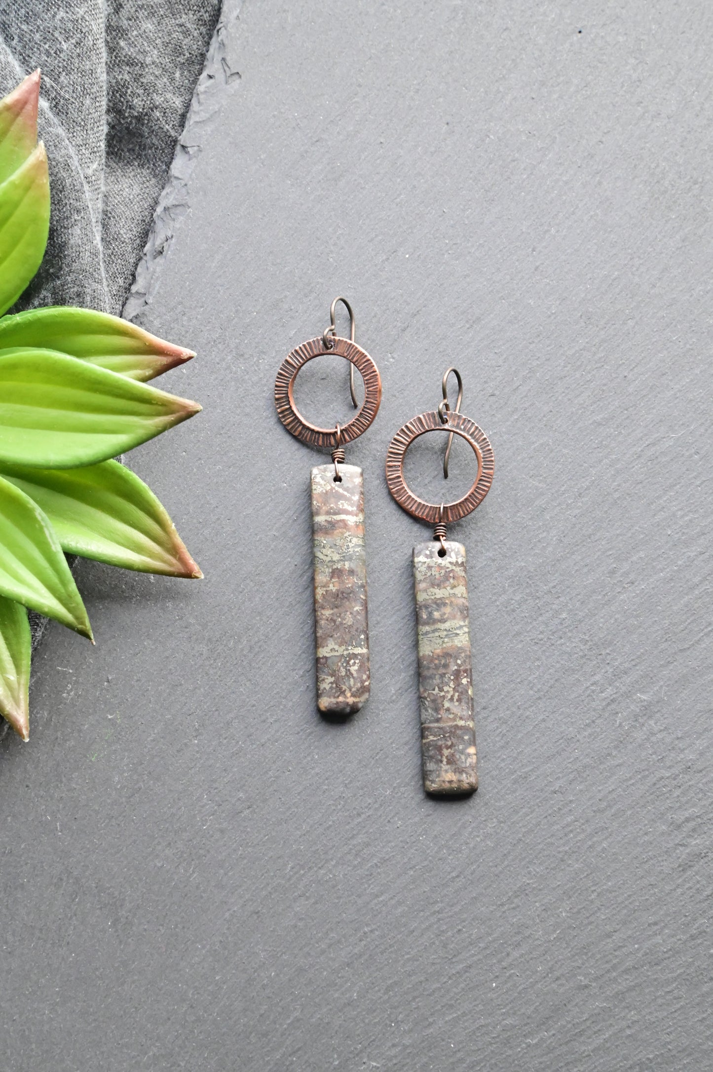 Copper Creations: Pyrite Earrings