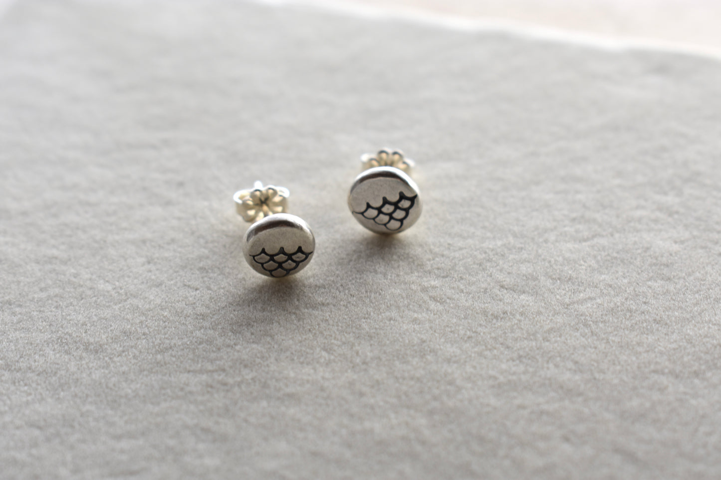 Silver Elements Stud Earrings