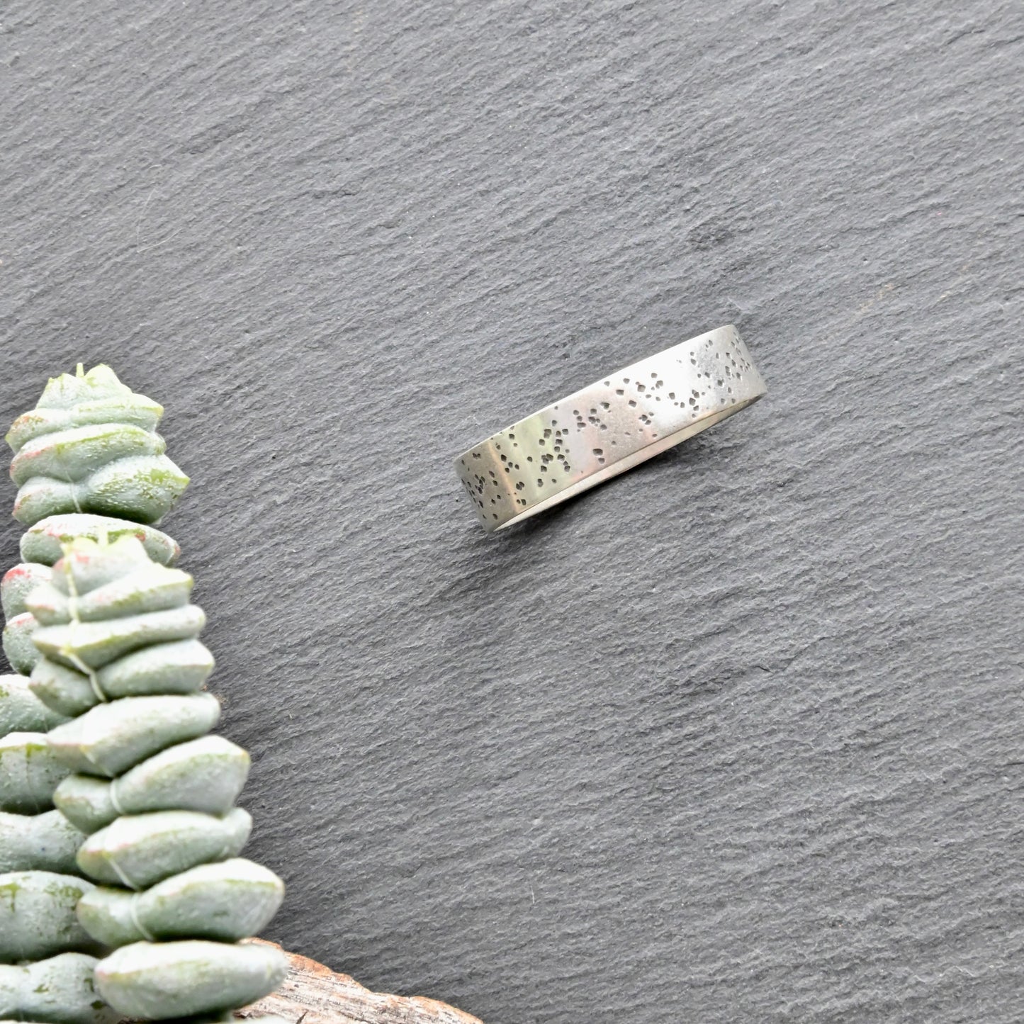 Silver Elements: Wide-Band Rings