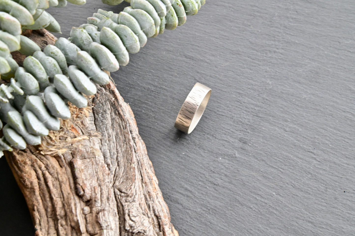 Silver Elements: Wide-Band Rings