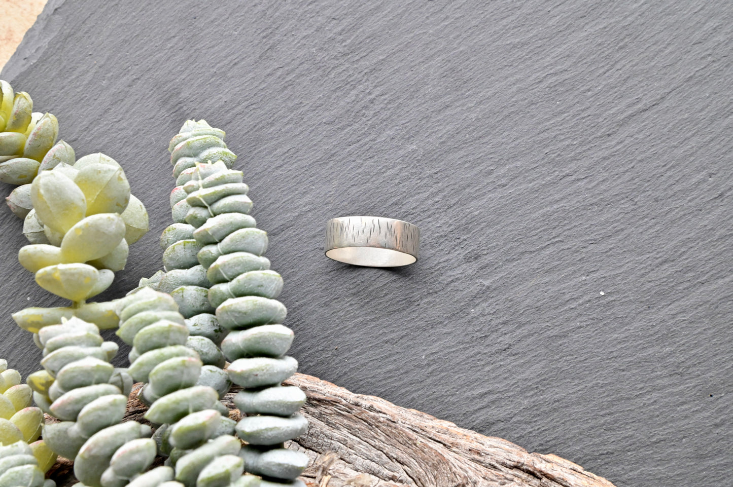 Silver Elements: Textured Rings