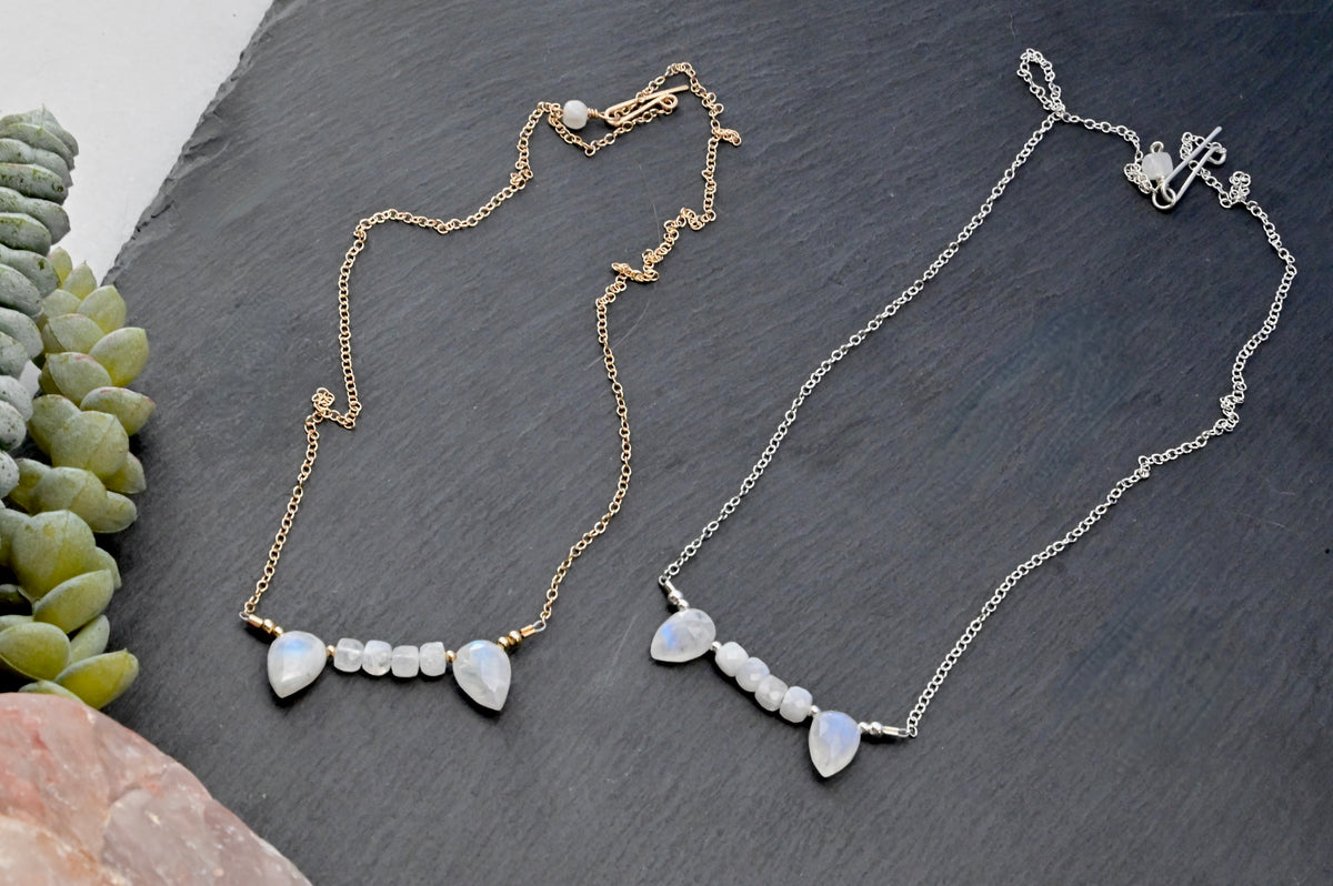 Moonstone Vampire Necklace