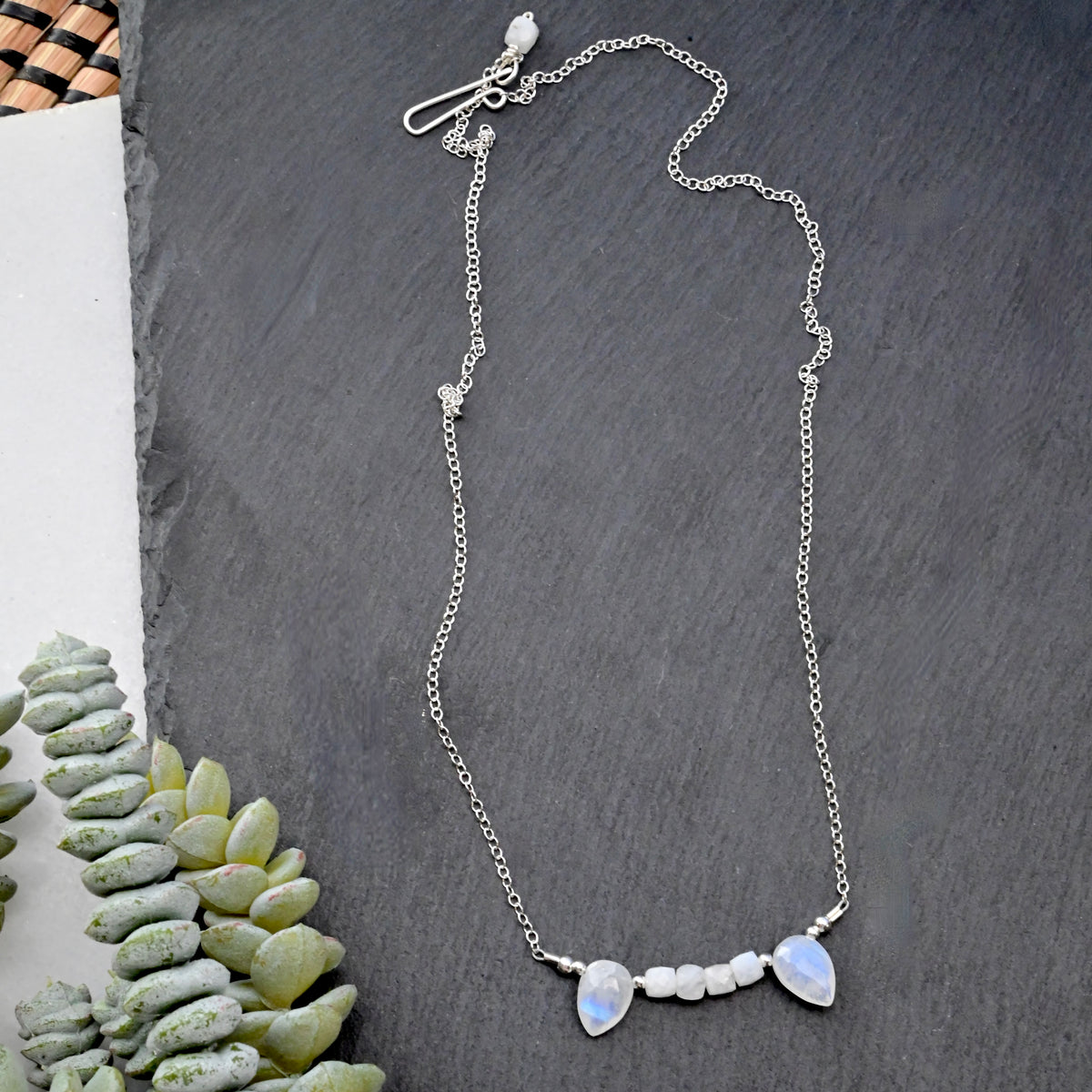Moonstone Vampire Necklace