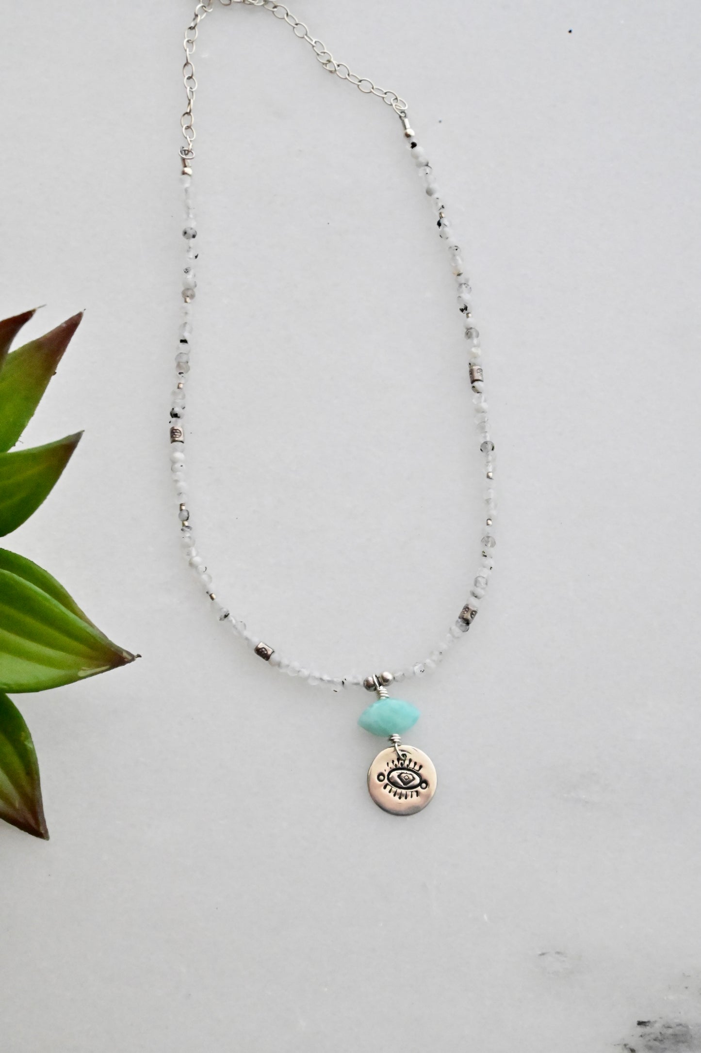 Silver Elements: Gemstone Necklaces